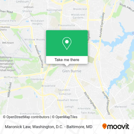 Maronick Law map