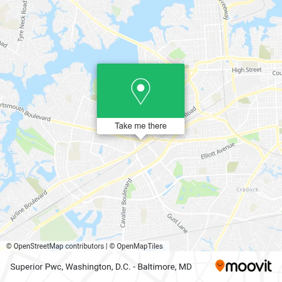 Superior Pwc map