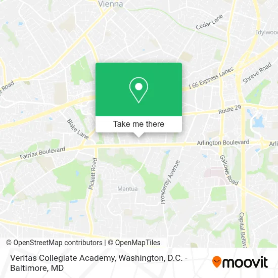 Veritas Collegiate Academy map