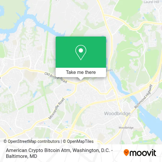 American Crypto Bitcoin Atm map