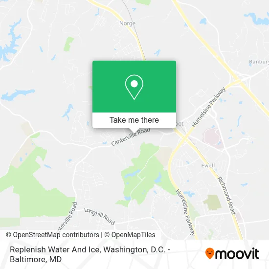 Replenish Water And Ice map