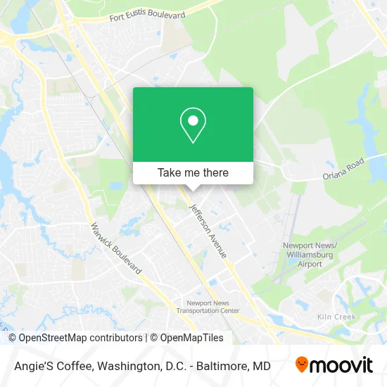 Angie’S Coffee map