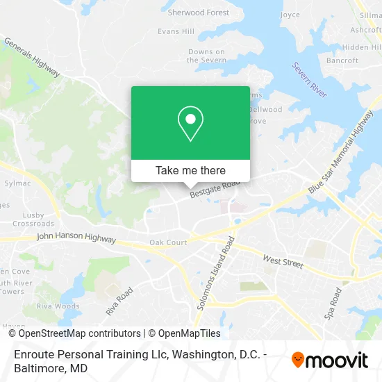 Enroute Personal Training Llc map