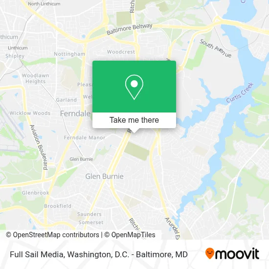 Full Sail Media map