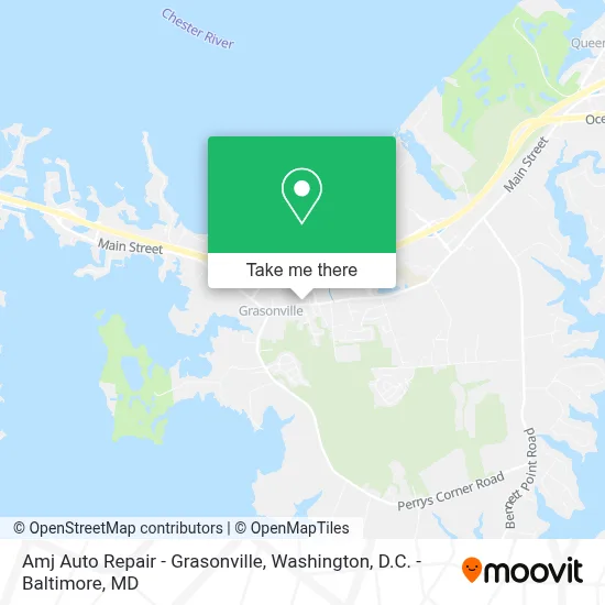 Amj Auto Repair - Grasonville map