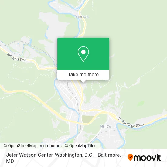 Jeter Watson Center map