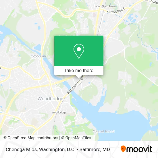 Chenega Mios map