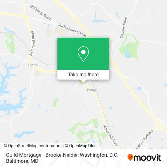Guild Mortgage - Brooke Neider map