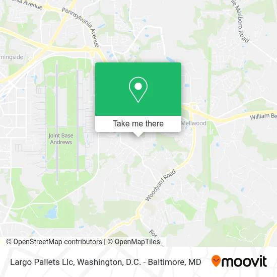Largo Pallets Llc map