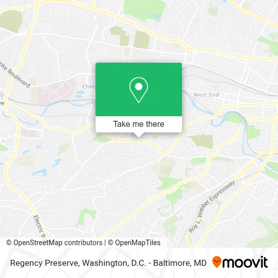 Regency Preserve map