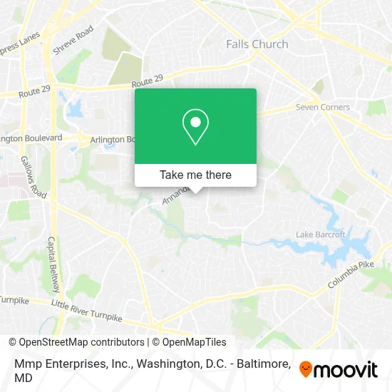 Mmp Enterprises, Inc. map