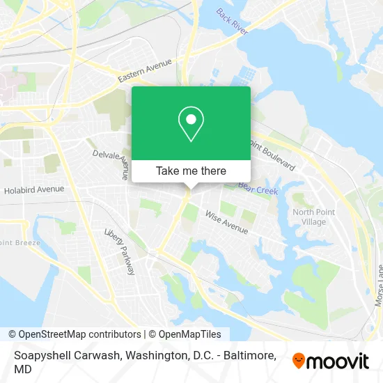 Soapyshell Carwash map