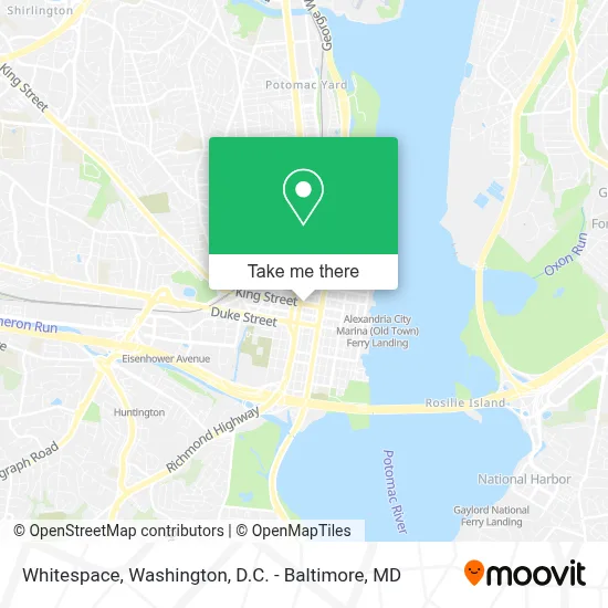 Whitespace map