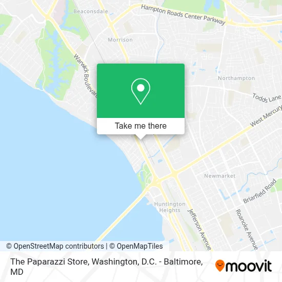 The Paparazzi Store map
