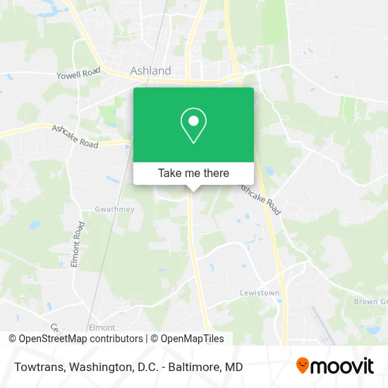 Towtrans map