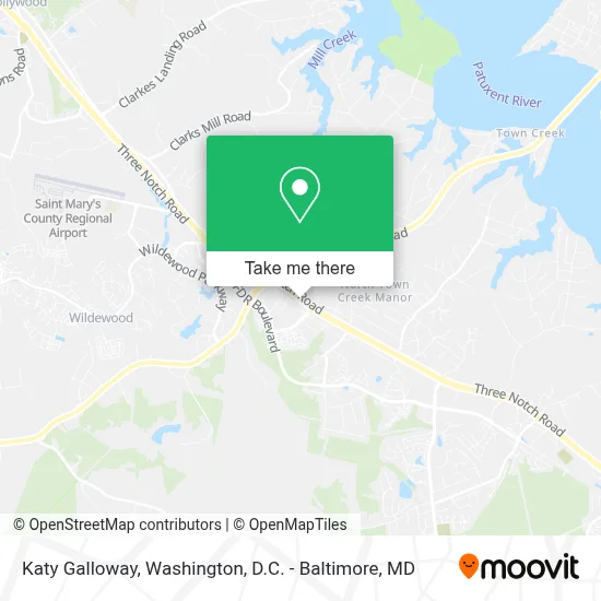 Katy Galloway map