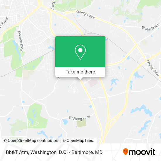 Bb&T Atm map