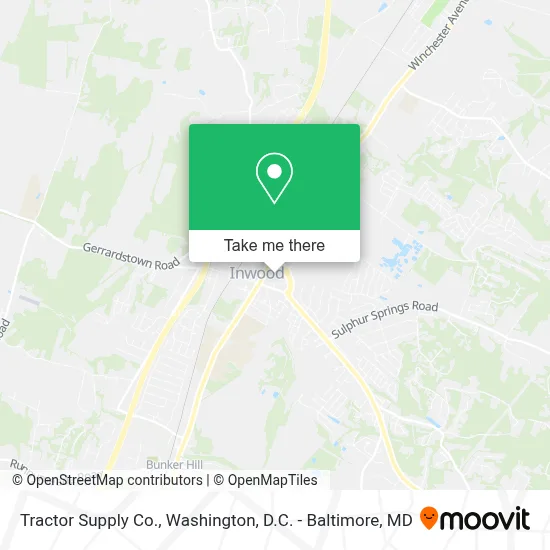 Tractor Supply Co. map