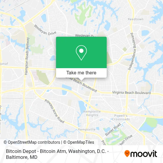Bitcoin Depot - Bitcoin Atm map