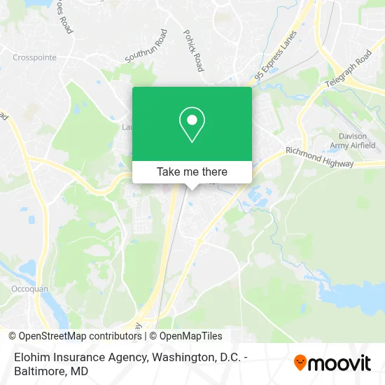 Elohim Insurance Agency map