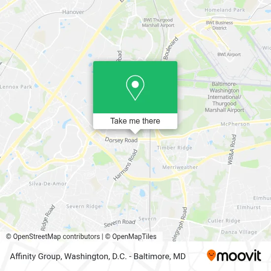 Affinity Group map