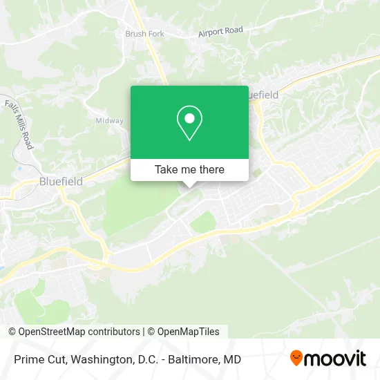 Prime Cut map