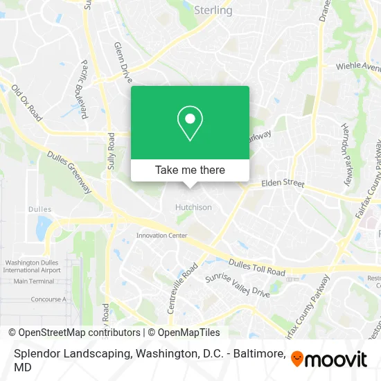 Splendor Landscaping map