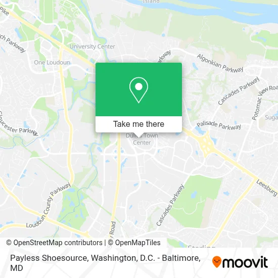 Payless Shoesource map