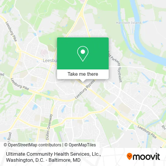 Ultimate Community Health Services, Llc. map