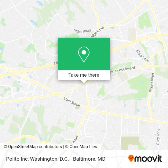Polito Inc map