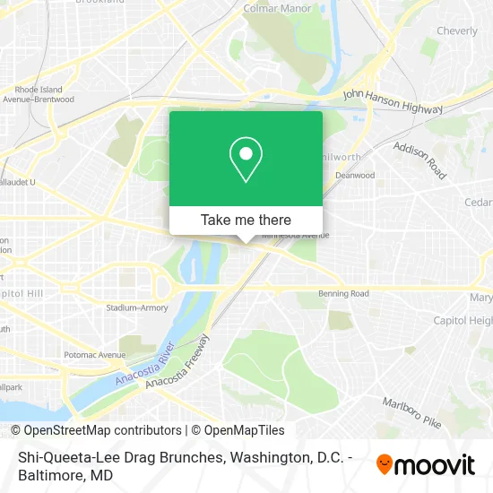 Shi-Queeta-Lee Drag Brunches map