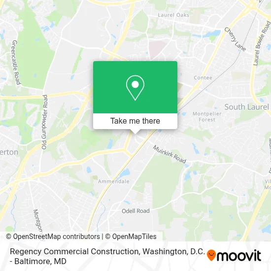 Regency Commercial Construction map