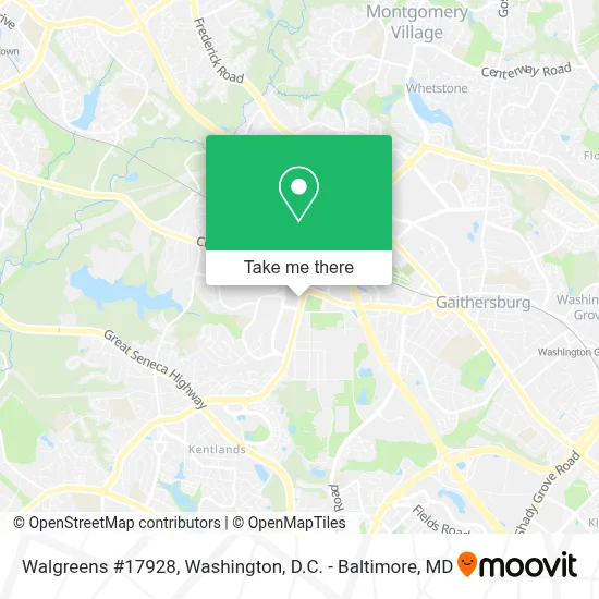 Walgreens #17928 map