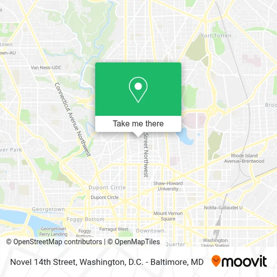 Novel 14th Street map