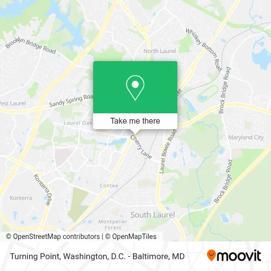 Turning Point map