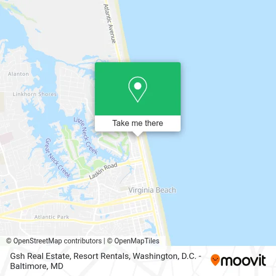 Gsh Real Estate, Resort Rentals map