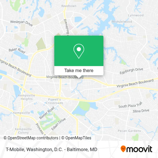 T-Mobile map