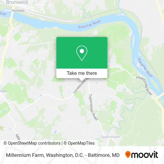 Millennium Farm map