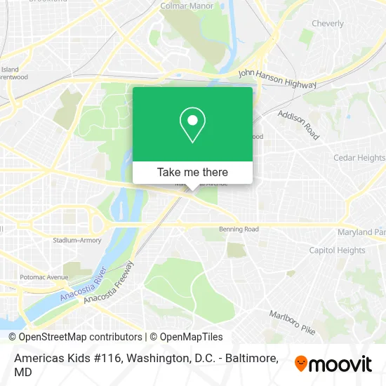 Americas Kids #116 map