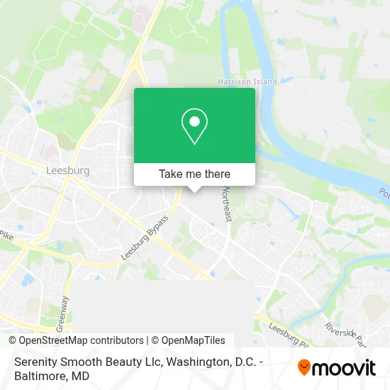 Serenity Smooth Beauty Llc map