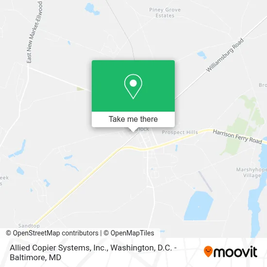 Allied Copier Systems, Inc. map