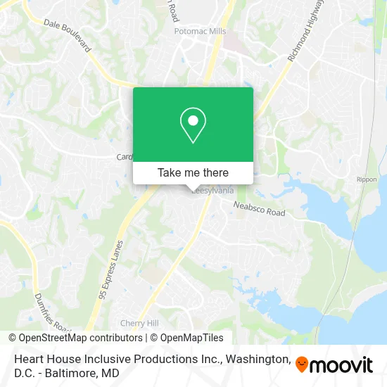 Heart House Inclusive Productions Inc. map