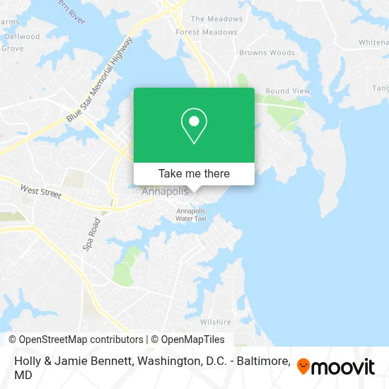 Holly & Jamie Bennett map