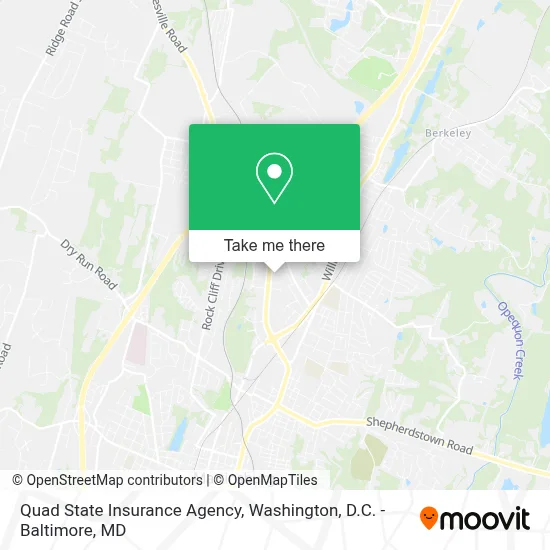 Quad State Insurance Agency map