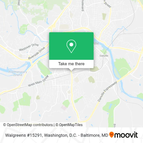 Walgreens #15291 map