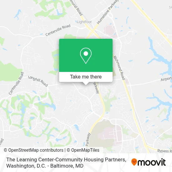 The Learning Center-Community Housing Partners map