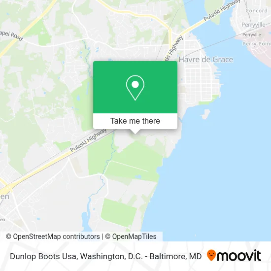 Dunlop Boots Usa map