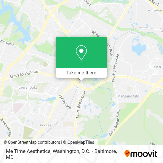 Me Time Aesthetics map