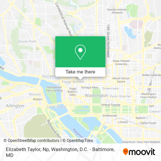 Elizabeth Taylor, Np map