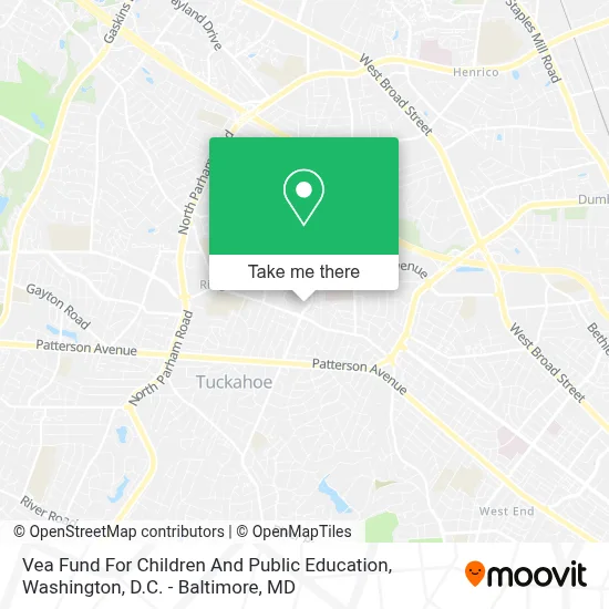 Vea Fund For Children And Public Education map